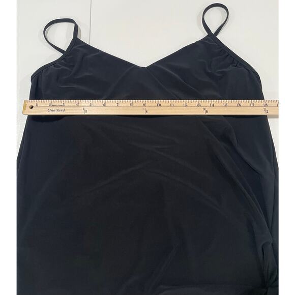 Miraclesuit MAGICSUIT Alex Tankini Top Swimwear in Black Size 16 - Picture 9 of 10